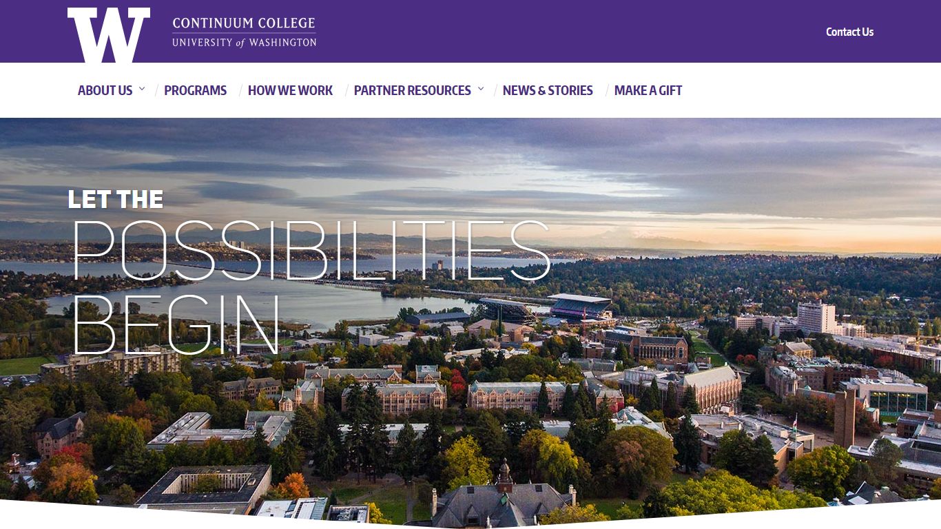 University of Washington Continuum College